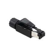 Leuze - Rundsteckverbinder, feldkonfektionierbar (Industriesteckverbinder) Stecker D-ET1