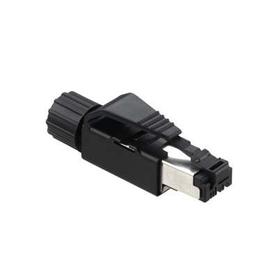 Leuze - Rundsteckverbinder, feldkonfektionierbar (Industriesteckverbinder) Stecker D-ET1