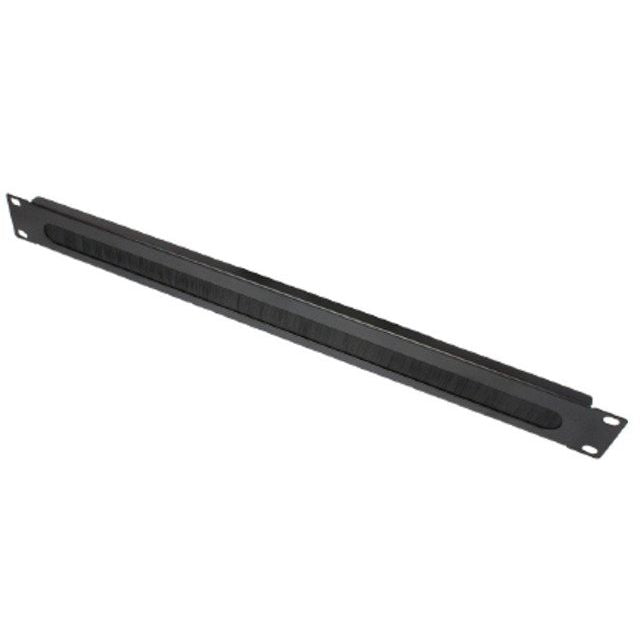 Telegärtner - Zubehör/Ersatzteile für LWL-Technik Bürstenleiste 100033569 19Z, 1HE, RAL 9005 − 100 Stück