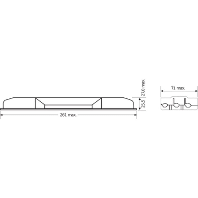 OSRAM BETRIEBSGERÄTE - Lichtregelsystemkomponente Zugentlastungsgehäuse LMS CI BOX BT1