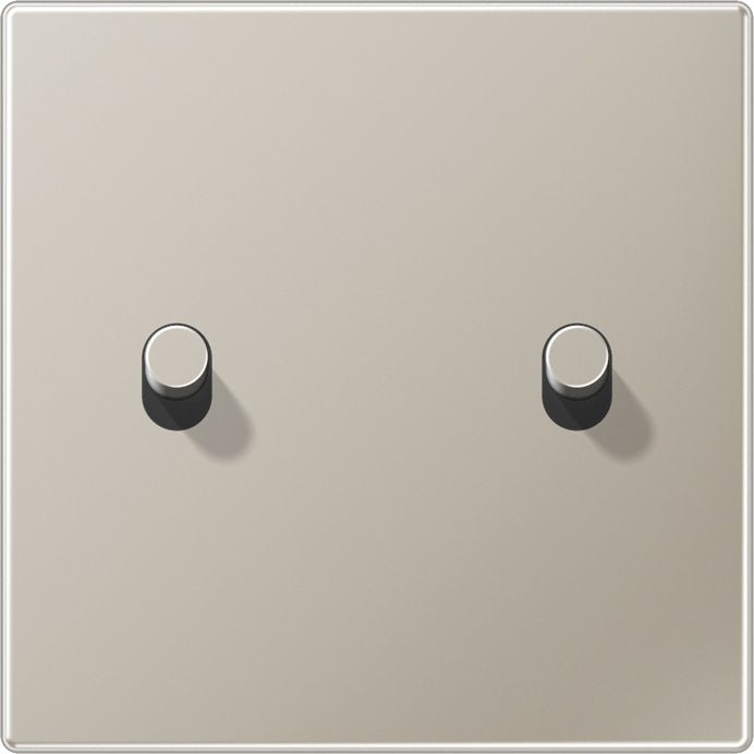 Jung - Abdeckung/Bedienelement für Installationsschalterprogramme Abdeckung mit Kipphebel ES 12-5 R 1 Zylinder,Edelstahl