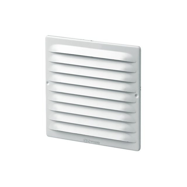 Maico - Außenluftgitter Außengitter, quadrat. MGE 80/125 weiß f. Rohr DN80/DN125