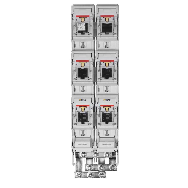 GSAB Elektrotechnik - Sicherungslastschaltleiste Doppellastschaltleiste 99.00.0278.2 B 200mm, 1260A