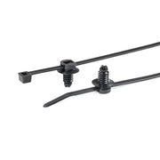HellermannTyton - Kabelbinder Befestigungsbinder T50RFT7 PA66HS BK 200x4,6 − 500 Stück