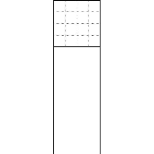 Siedle&Söhne - Kommunikations-Säule Briefkasten m. Standrohren BG/SR 611-4/4-0 AG freist., anthr./gr