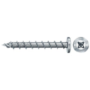 Fischer Deutschl - Holz-/Spanplattenschraube Spanplattenschr.Pwr-Fast 2 670535 6,0x40 PH blvz VG PZ − 100 Stück