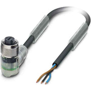 Phoenix Contact - Konfektioniertes Sensor-Aktor-Kabel Aktor/Sensor-Kabel M12 SAC3P3,0-PUR/M12FR2L Winkelbuchse,LED,3m