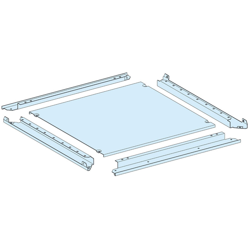 Schneider Electric - Einführungsflansch für Kleingehäuse/Schaltschrank Kabeleinführungsplatte LVS08488 BxT=800x400mm