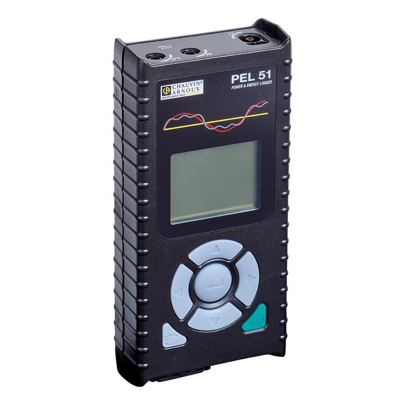 Chauvin Arnoux - Netz- und Leistungsanalysator Leistungs-Energierecorder PEL 51 m. MA194-250