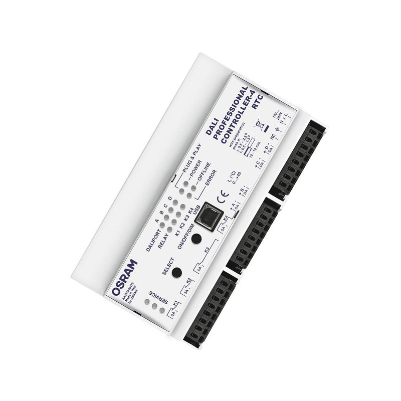 OSRAM BETRIEBSGERÄTE - Lichtregelsystemkomponente DALI-Steuergerät DALI PRO CONT-4RTC