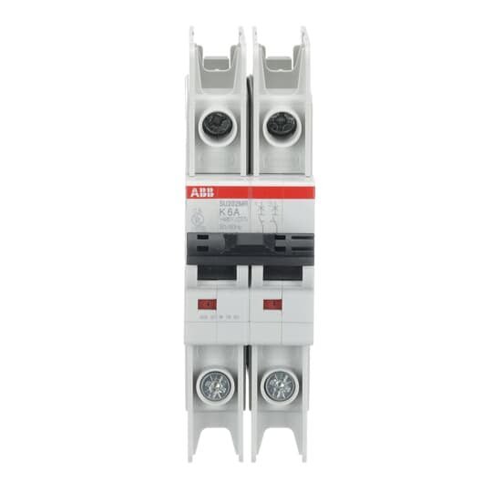 ABB Stotz S&J - Leitungsschutzschalter Sicherungsautomat SU202MR-K6 10kA, 6A, 2P, RTT
