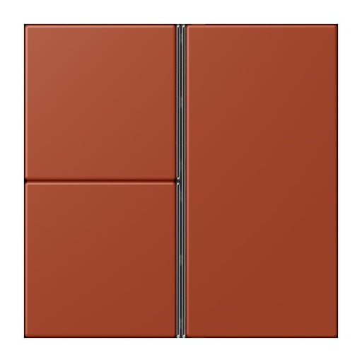Jung - Abdeckung/Bedienelement für Installationsschalterprogramme Tastensatz 3fach LC 403 TSA 232 locre rouge