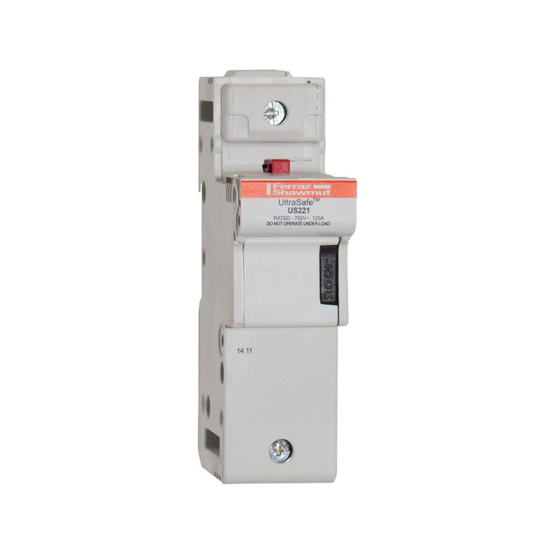 Mersen - Halter für zylindrische Sicherung Sicherungshalter UL US221 22x58 125A 1-p. − 6 Stück
