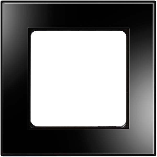Peha - Abdeckrahmen Rahmen 1-fach D 20.671.240.192 Glaseffekt sw-psw