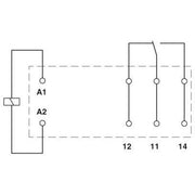 Phoenix Contact - Schaltrelais Einzelrelais 2908180 − 10 Stück