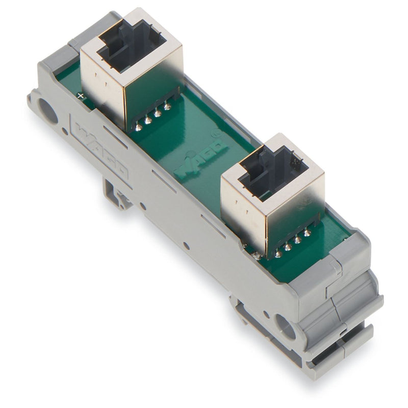 WAGO - Modularer Steckverbinder Übergabemodul 289-172 2 RJ45