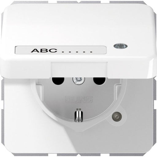 Jung - Steckdose SCHUKO-Steckdose CD 1520 NAKLKO WW 16A 250V Klappdeckel