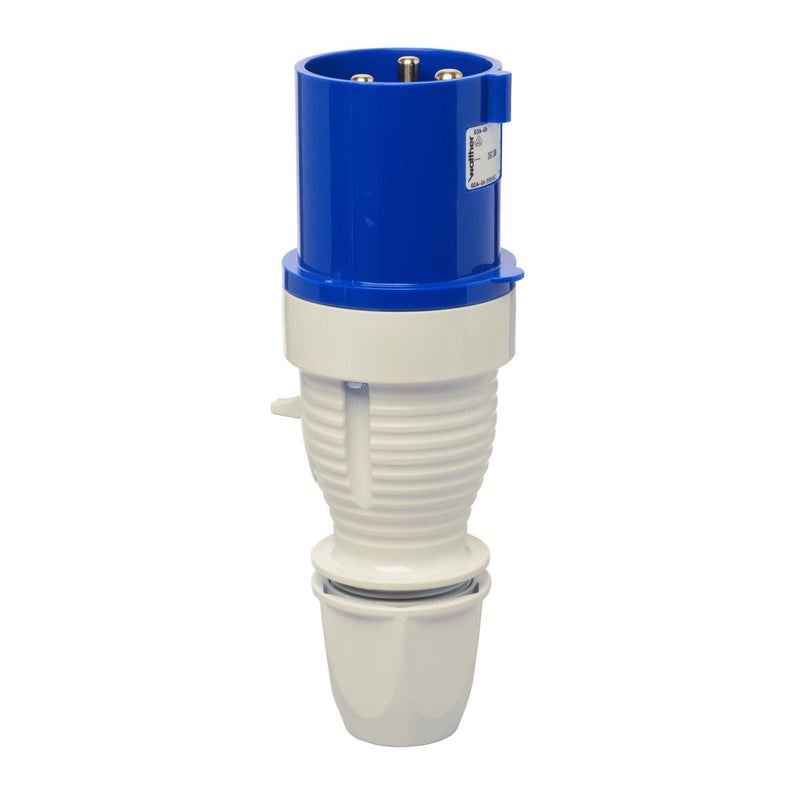 Walther Werke - CEE-Stecker (IEC 60309) Stecker 63A 262306 3P 230V 6h IP44 − 5 Stück