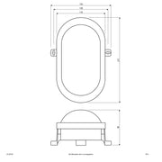 EVN Lichttechnik - Decken-/Wandleuchte LED-Anbauleuchte LA120125 IP54
