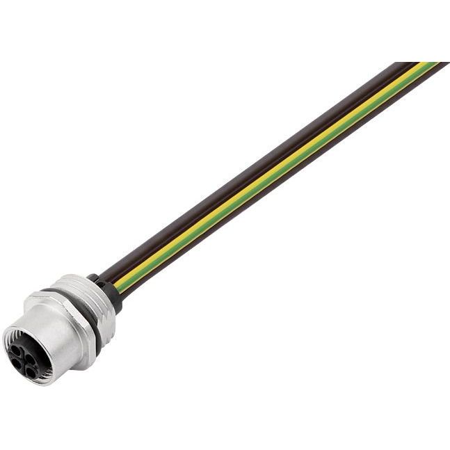Lapp Zubehör - Rundsteckverbinder, feldkonfektionierbar (Industriesteckverbinder) EPIC-POWER-M12-G4-M16 44423146 3+PE-M-0,2m-(1) − 1 Stück