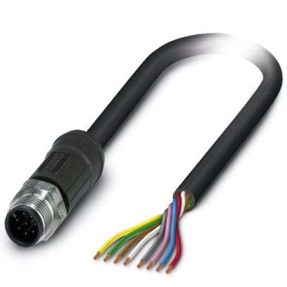 Phoenix Contact - Konfektioniertes Sensor-Aktor-Kabel Sensor-/Aktor-Kabel SAC-8P-M12MS#1407272 − 10 Stück