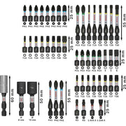 Bosch - Bit-Set PRO Impact Schrauberbit 2608521U89VE(50) Set, 50-tlg. − 3 Packung