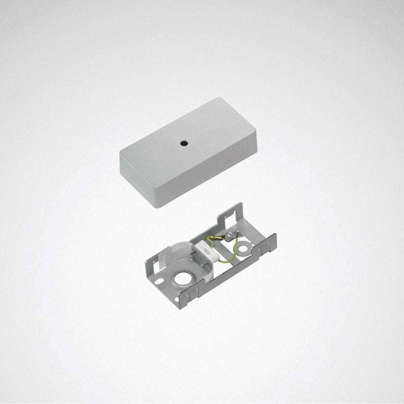 Trilux - Mechanisches Zubehör/Ersatzteile für Leuchten Deckenanschlussdose ZAR/03 silbergrau − 1 Stück