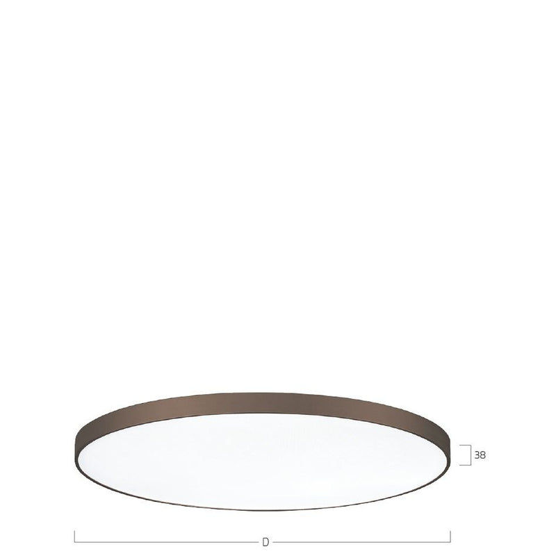 Lightnet - Decken-/Wandleuchte LED-Anbauleuchte BA5ASE-830M-D400 3000K