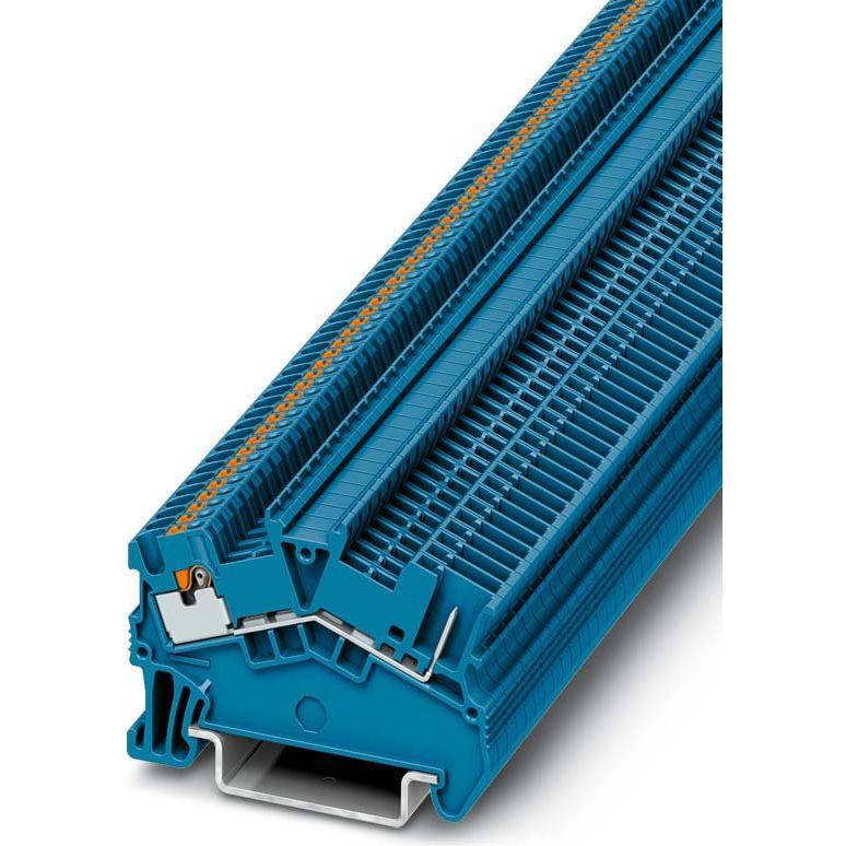 Phoenix Contact - Durchgangs-Reihenklemme Durchgangsreihenklemme PTS 1,5/S/1P BU − 50 Stück