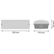 Ledvance - Sicherheitsleuchte LED-Sicherheitsleuchte EM BU #4099854230677 EB 3h