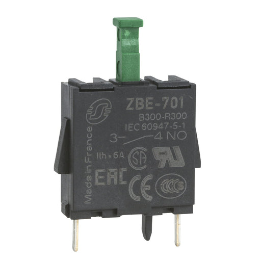 Schneider Electric - Hilfsschalterblock Hilfsschalter ZBE701 f.Printmontage − 10 Stück