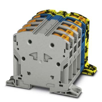Phoenix Contact - Durchgangs-Reihenklemme Hochstromklemme PTPOWER 95-3L/FE-F P − 2 Stück
