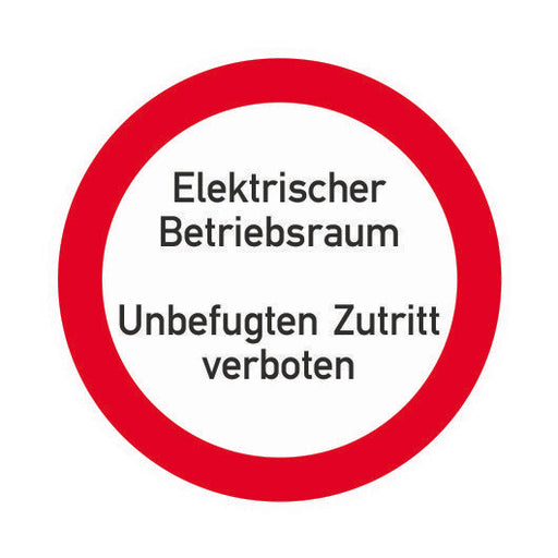 Cimco Werkzeuge - Warn-/Hinweisschild VZ Elektrischer Betriebsr. 182744 Gr. 200x200x1