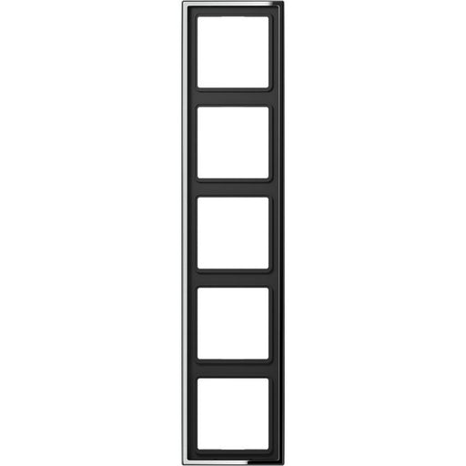 Jung - Abdeckrahmen Rahmen 5-fach gl.chr GCR 2985 waage/senkrecht
