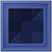 Jung - Abdeckrahmen Rahmen 1-fach LC 981 206 bleu outremer 31
