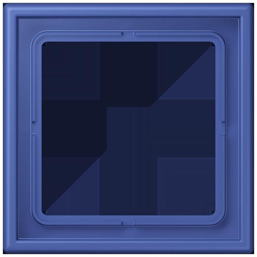 Jung - Abdeckrahmen Rahmen 1-fach LC 981 206 bleu outremer 31