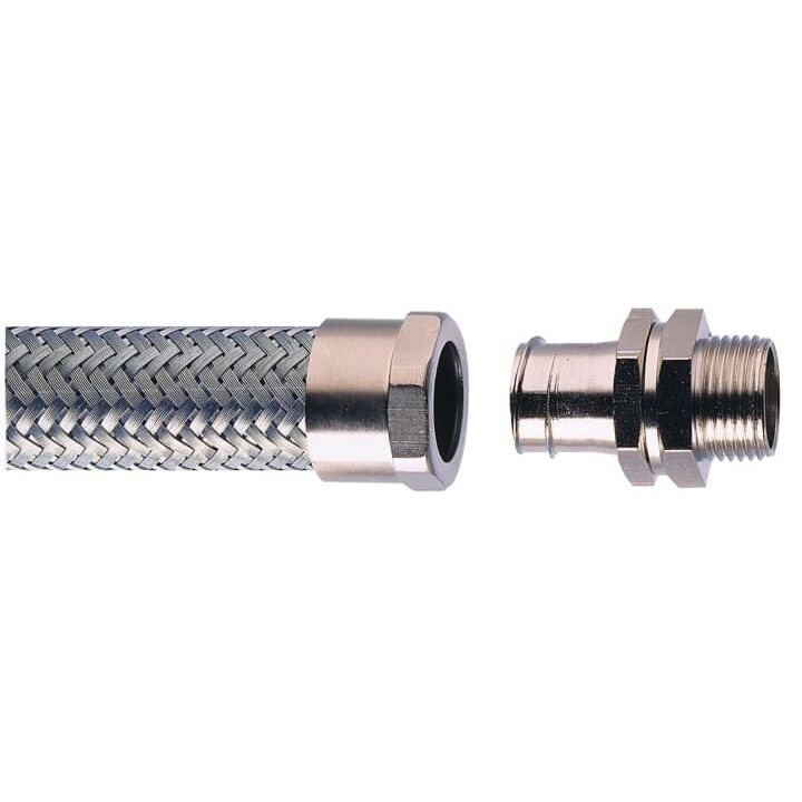 ABB Stotz S&J T&B - Metall-Schutzschlauch-Verschraubung Verschraubung gerade SB32/M32/B Nm32 drehb.Außengew. − 2 Stück