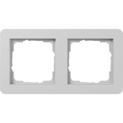 Gira - Abdeckrahmen 2fach 0212154 grau m