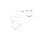 Ledvance - Downlight/Strahler/Flutlicht LED-Downlight DLCTDAD250P42WMSU19 940, DALI
