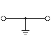Phoenix Contact - Durchgangs-Reihenklemme Schutzleiter-Reihenklemme OTTA 2,5-PE 0,1 2,5qmm, gn/ge − 50 Stück