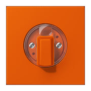 Jung - Abdeckung/Bedienelement für Installationsschalterprogramme Abdeckung für Drehschalter LC 1941 260 orange vif