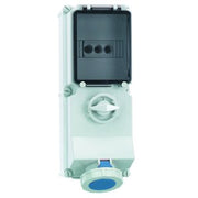 Bals Elektrotech - CEE-Steckdose abschaltbar, abgesichert (IEC 60309) Wandsteckdose abschaltbar 17029 abgesichert 16A 4p