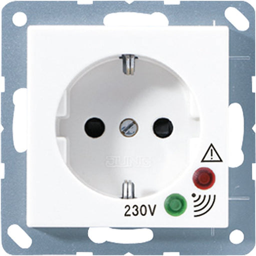 Jung - Steckdose SCHUKO-Steckdose A 521 UF WW 16A 250V alpinweiß − 1 Stück