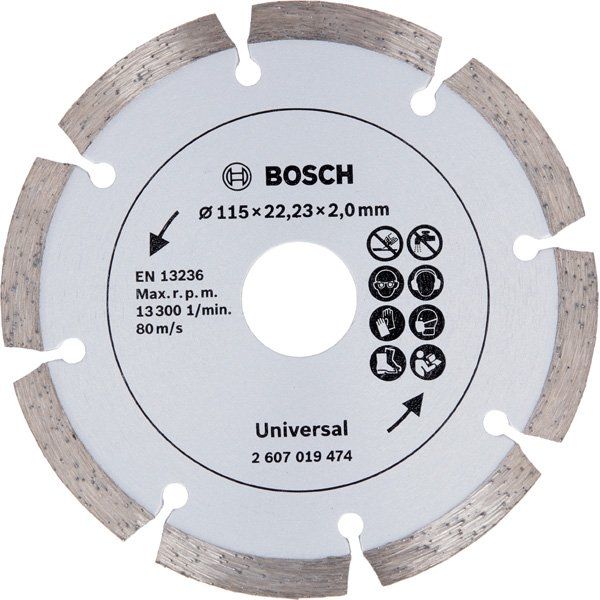 Bosch - Trenn-/Schleifscheibe Diamanttrennscheibe für 2607019474 Baumaterial