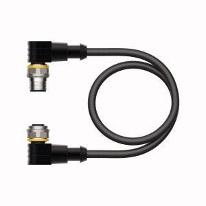 Turck - Rundsteckverbinder, feldkonfektionierbar (Industriesteckverbinder) PUR-Kabelmantel WSC-WKC5701-2M Thin