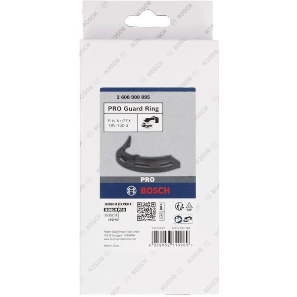 Bosch - Systemzubehör für Schleifen/Polieren (Akku/elektrisch/Druckluft) PRO Schutzring für 2608000895 Exzenterschleifer