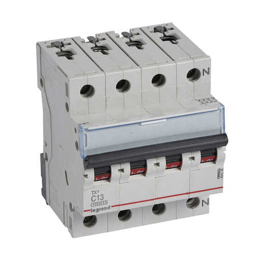 Legrand - Leitungsschutzschalter Legrand 404238 C13A 3-polig+N 10kA
