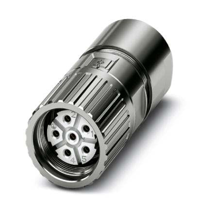 Phoenix Contact - Rundsteckverbinder, feldkonfektionierbar (Industriesteckverbinder) Kabelsteckverbinder M23-5ES198A8024