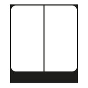 Jung - Abdeckung/Bedienelement für Installationsschalterprogramme Wippe aws CD 595 WW für Taster