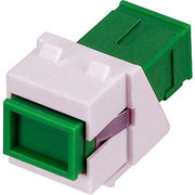 Rutenbeck - LWL-Kupplung SC-Keystone Modul KMK-SC OS2 APC gn rw SM, OS2 APC gn, rws